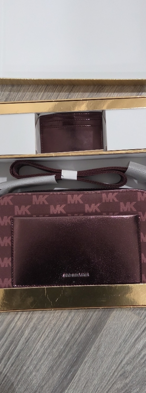 Michael Kors Crossbody Bag - Burgundy